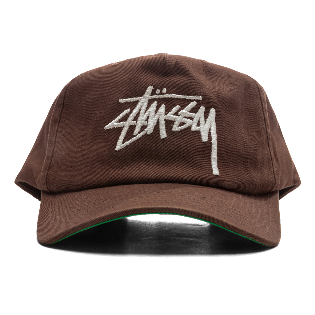 Big Stock Mid Depth Cap Chocolate