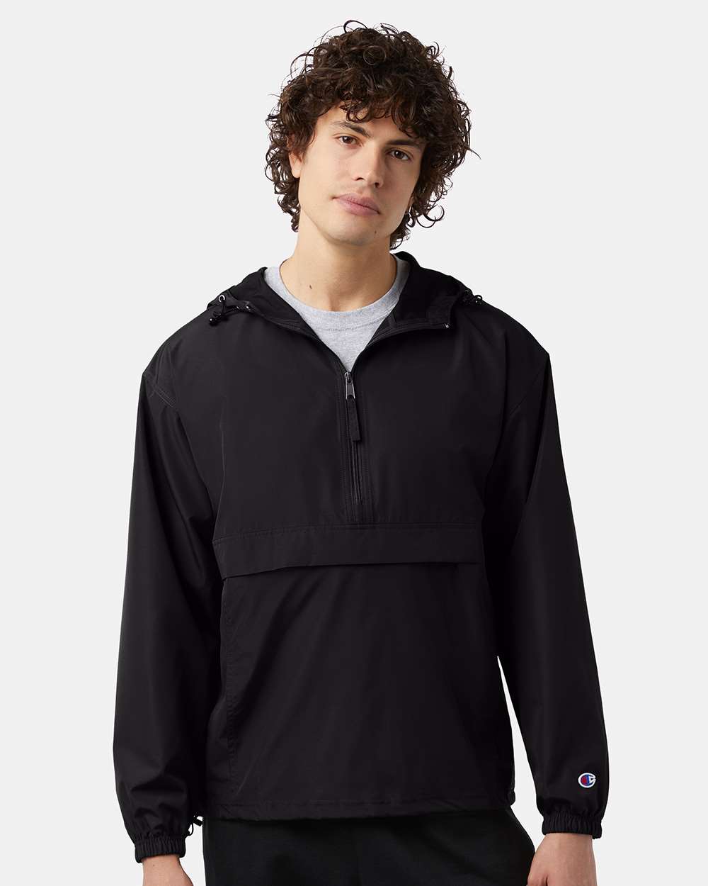 Champion Mens Packable Anorak Jacket CO200