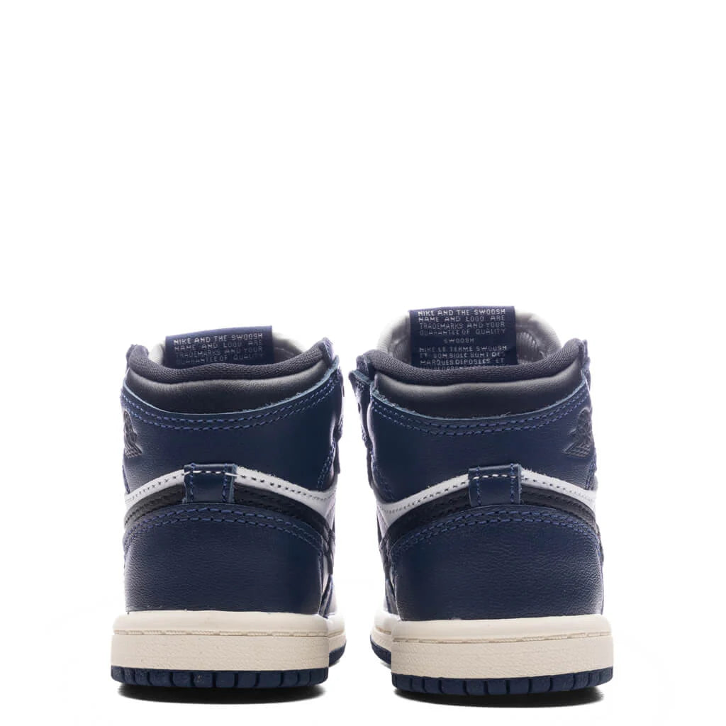 Air Jordan 1 Retro High OG TD Midnight Navy Black White