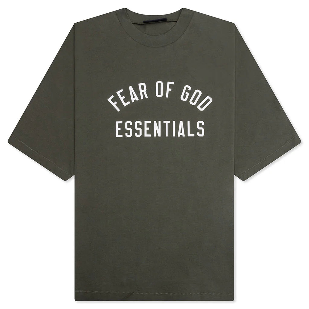 Jersey Crewneck Tee Military