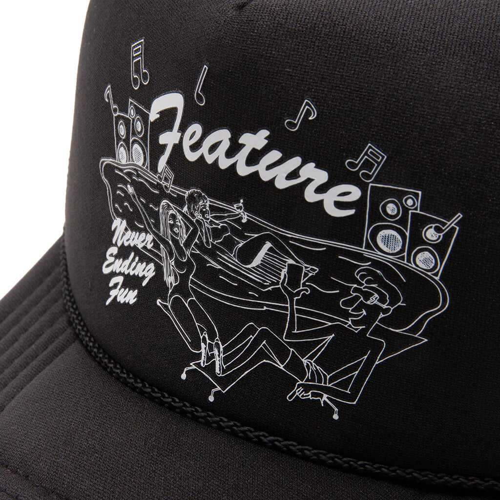 NEF Trucker Black