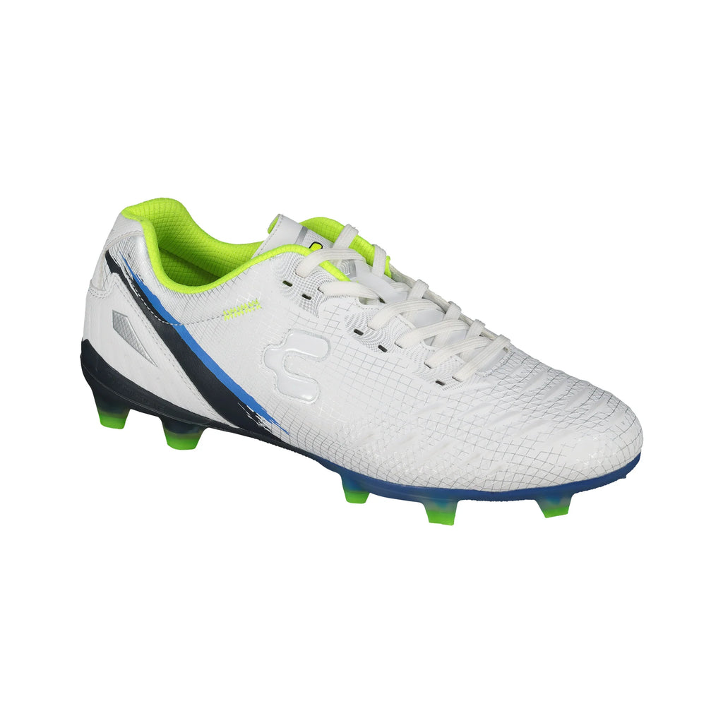 Charly Hotcross 40 Firm Ground White Blue