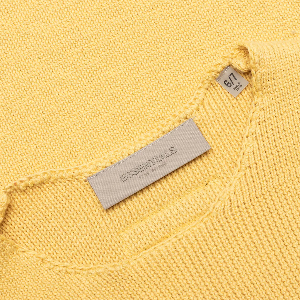 Kids Raw Sweater Light Tuscan