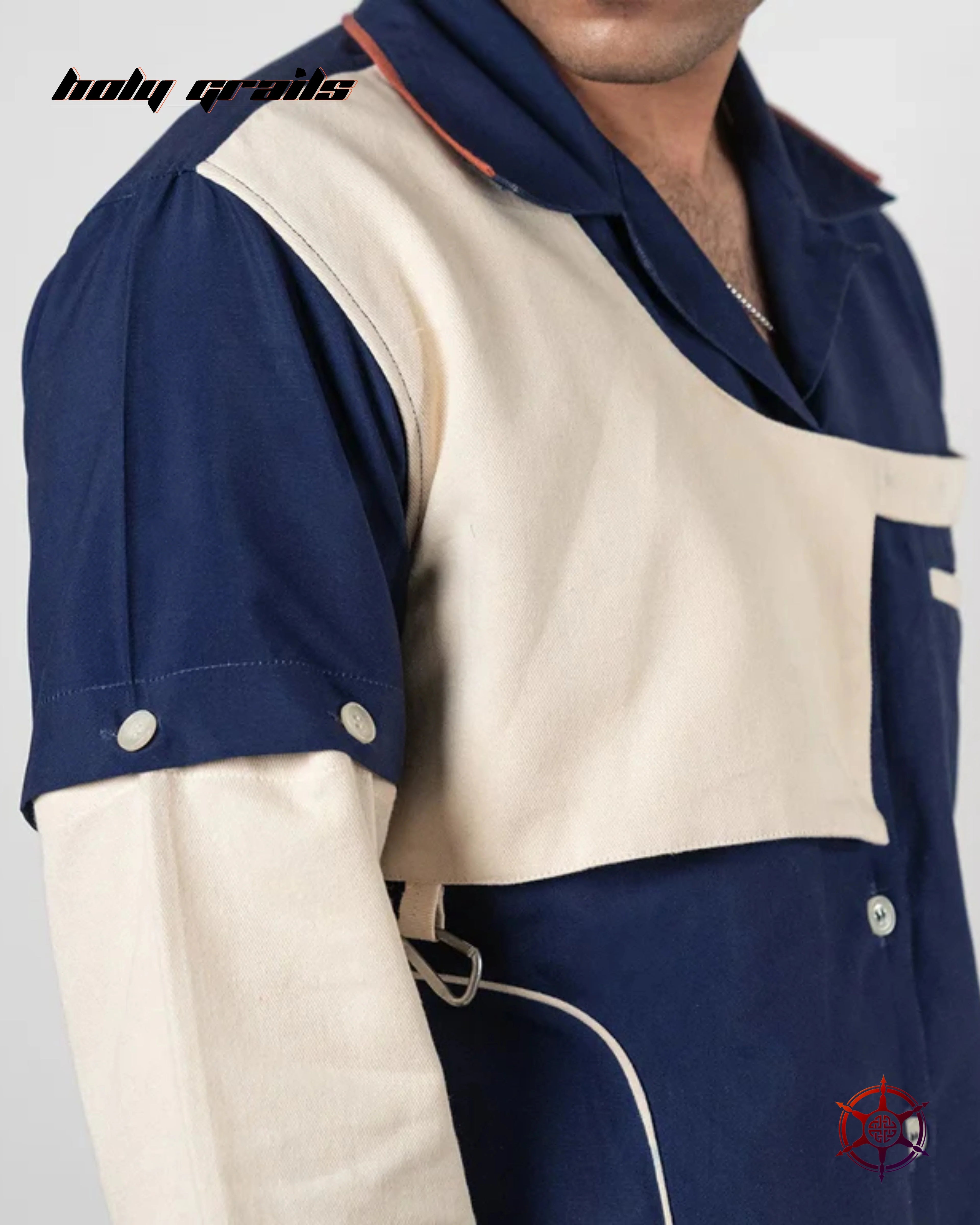 Binary Berry Panel Shirt HG x Duskin