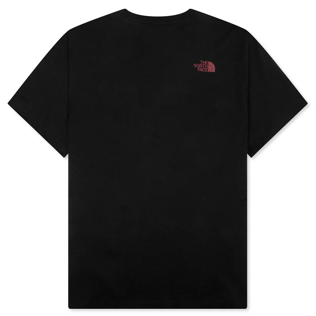 Indigo Illusion Regular S S Tee Black