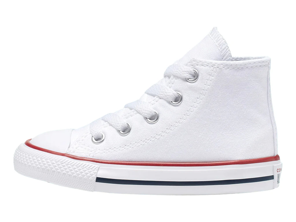 Tenis Converse Basic Hi Blancos para Niño