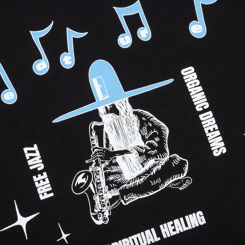 Feature x Jungles Organic Dreams Tee Black