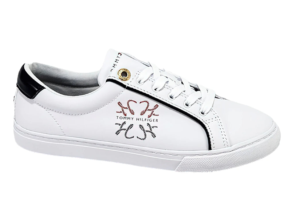 Tenis Tommy Hilfiger Im Essential Graphic Blancos para Mujer