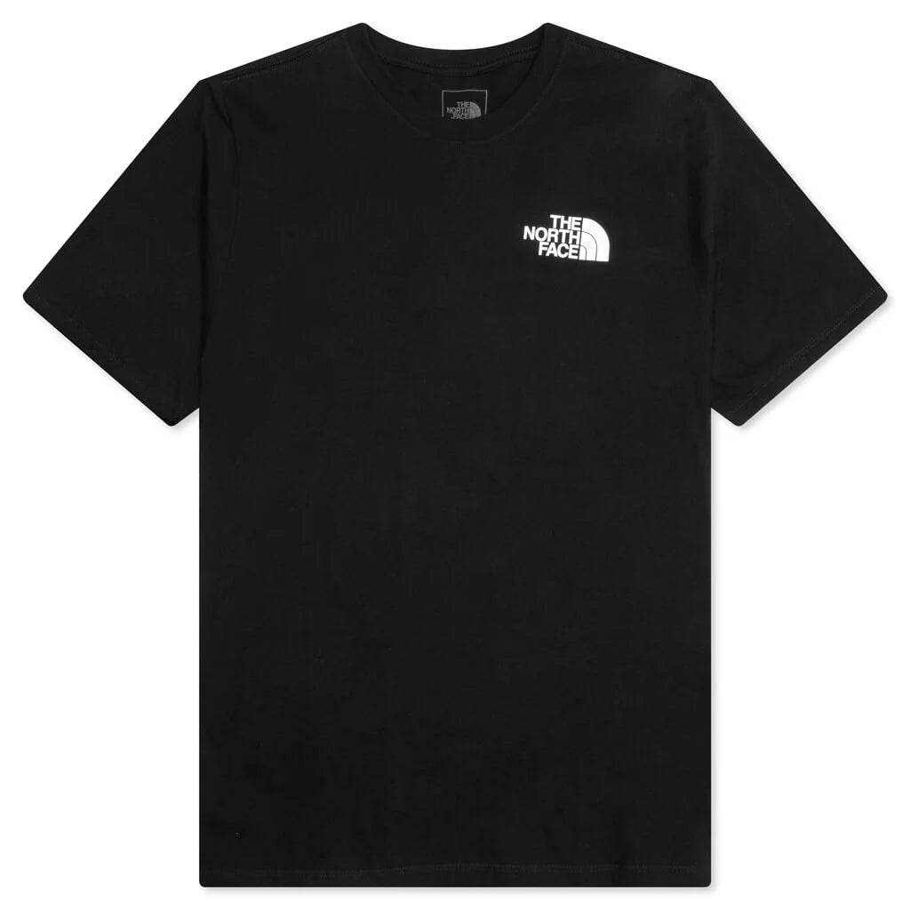 Box Never Stop Exploring S S Tee Black Pink