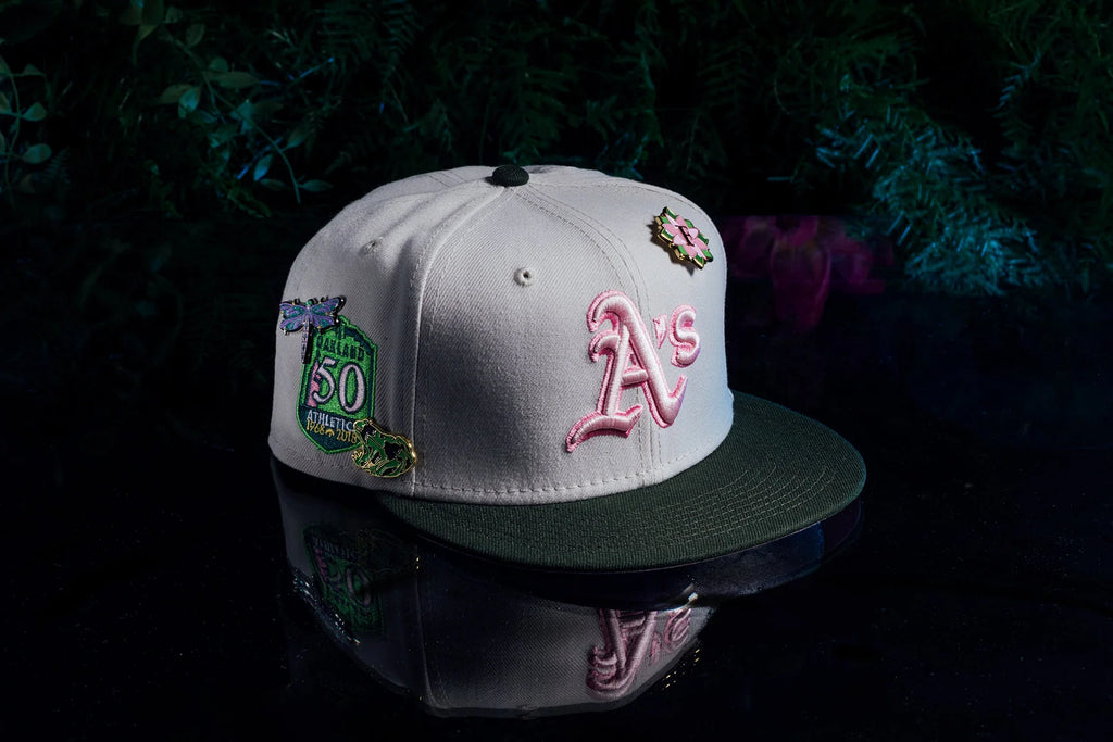 Feature x New Era Lotus 59FIFTY Fitted Oakland Athletics