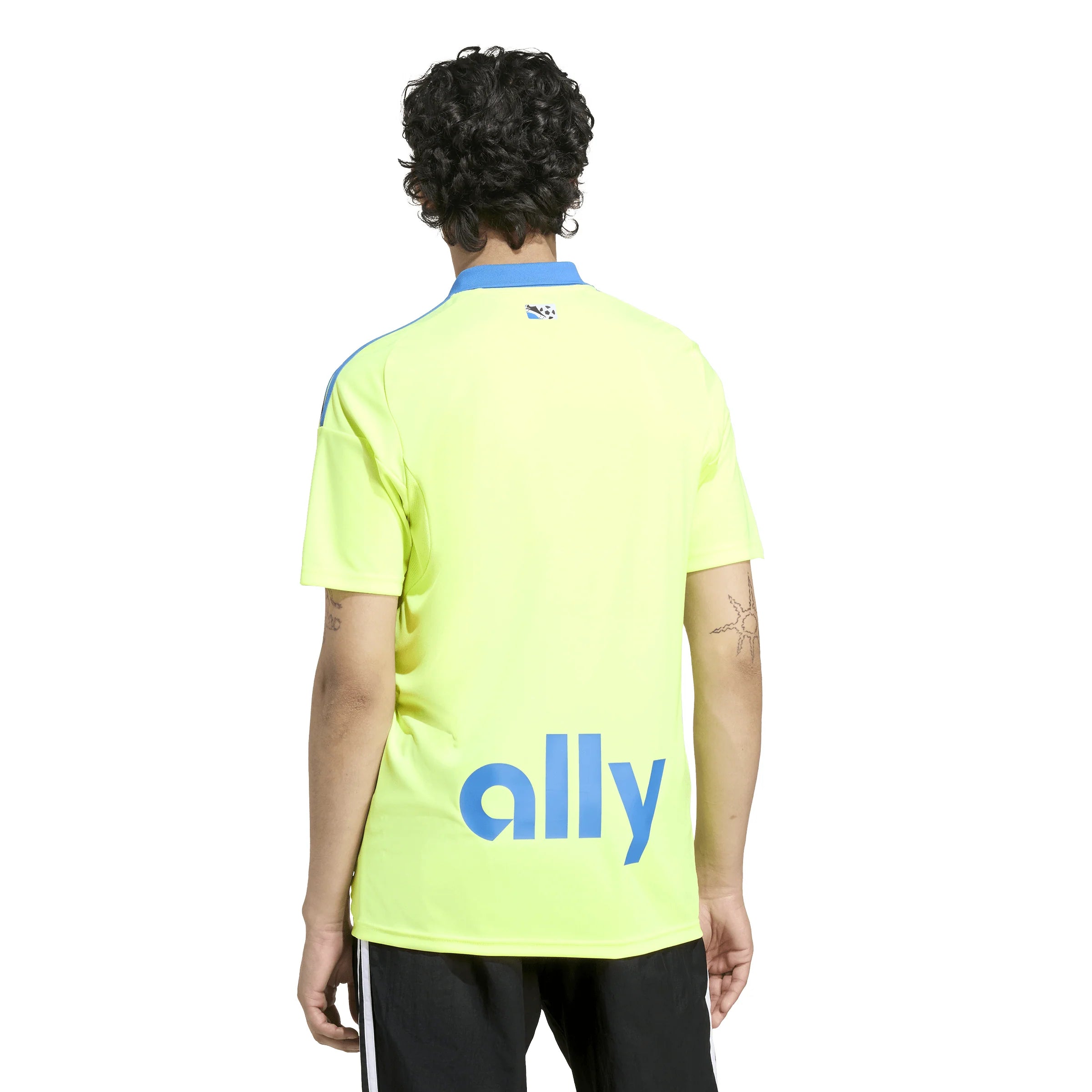 adidas Mens Charlotte FC Third Soccer Jersey 25 26 Yellow