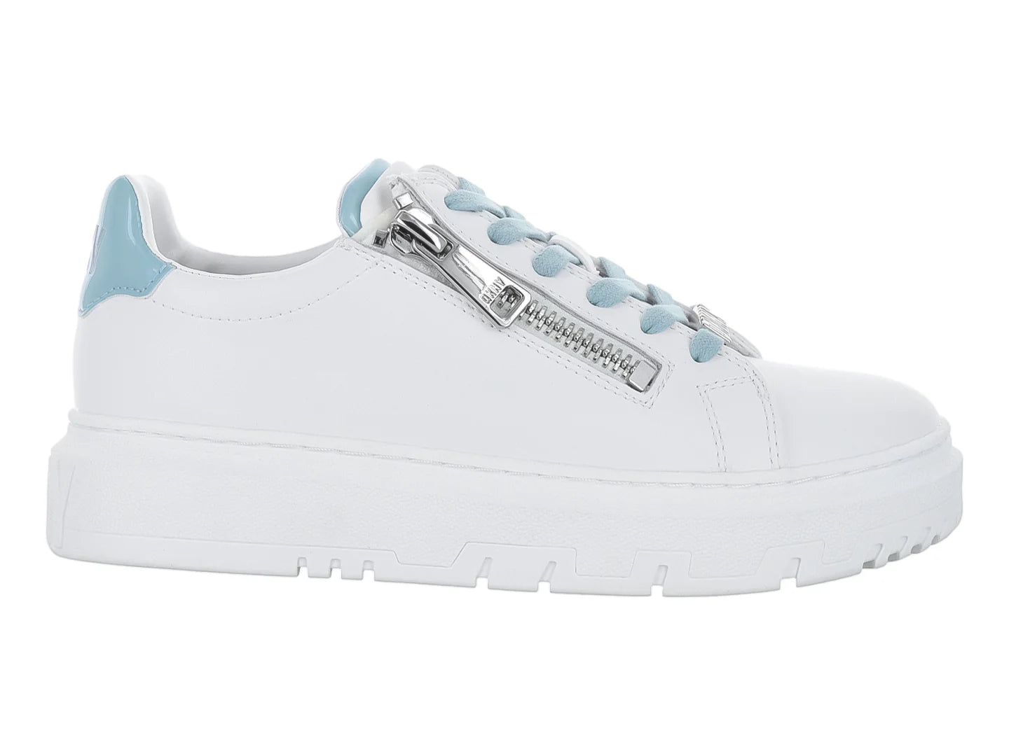 Tenis DKNY Blanco y Verde Salvia para Mujer