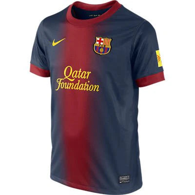 Nike Barcelona Y Home Jersey 2012