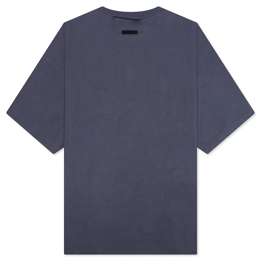 Jersey Crewneck Tee Marine