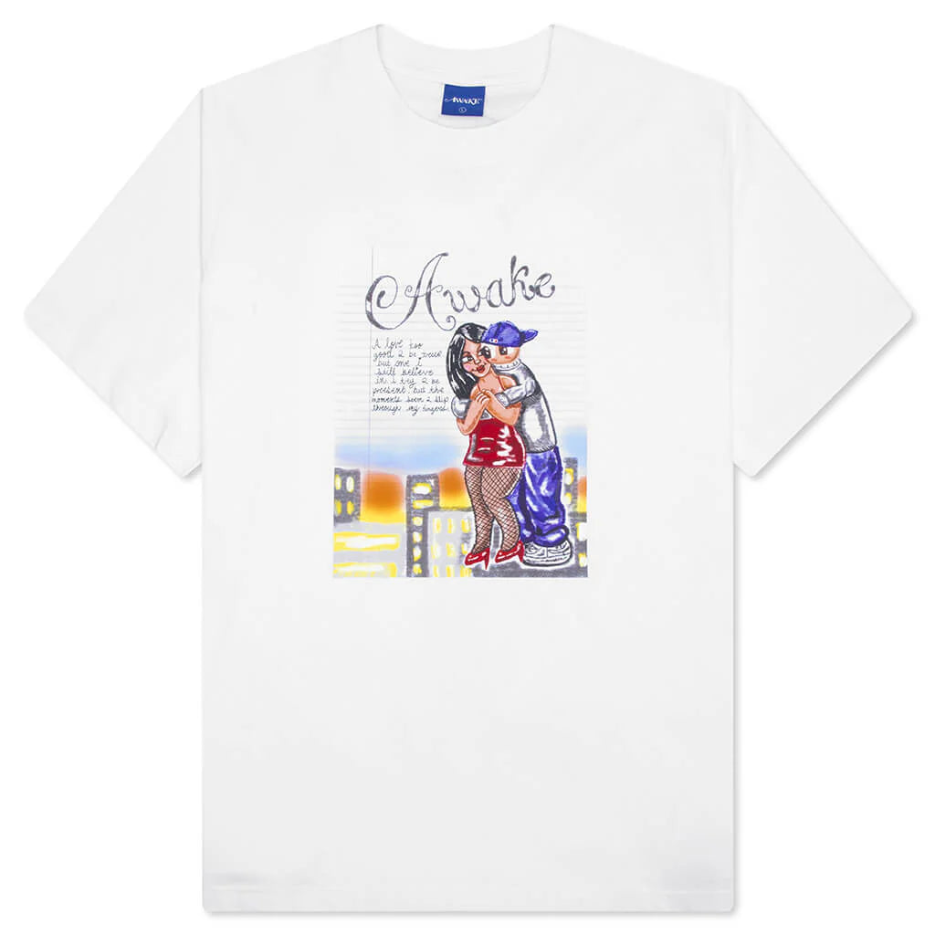 Hug Tee White