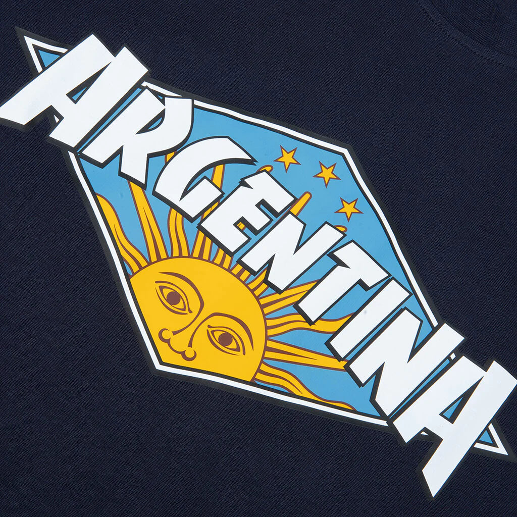 adidas Originals x Thrasher x AFA Argentina Tee 2 Night Navy