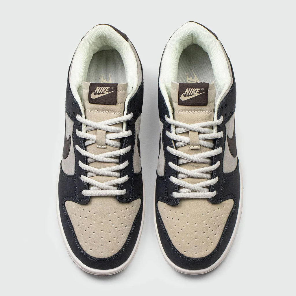 Nike Dunk Low Premium Beige Noir Élégance Confort