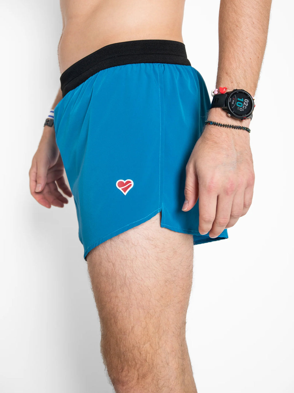 Heartbreak Mens Bear Cage 2 High Split Shorts