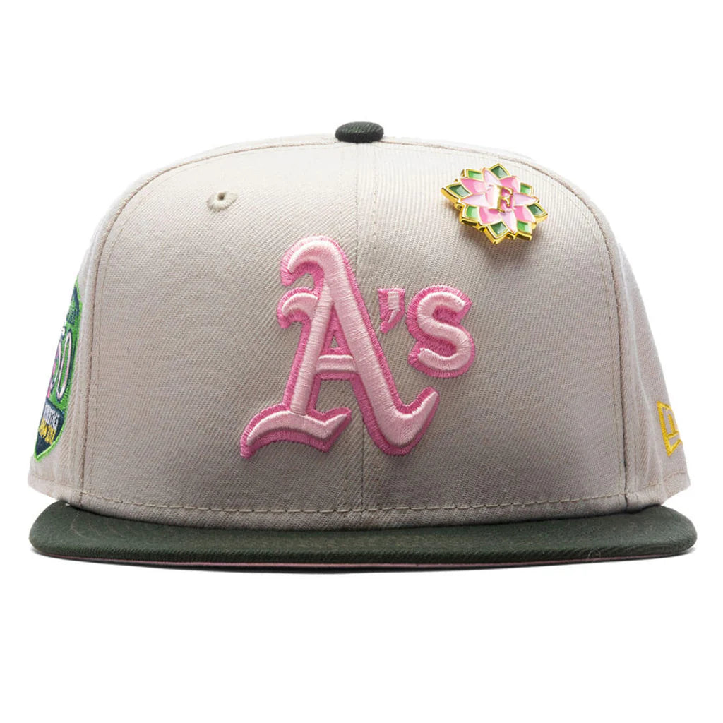 Feature x New Era Lotus 59FIFTY Fitted Oakland Athletics