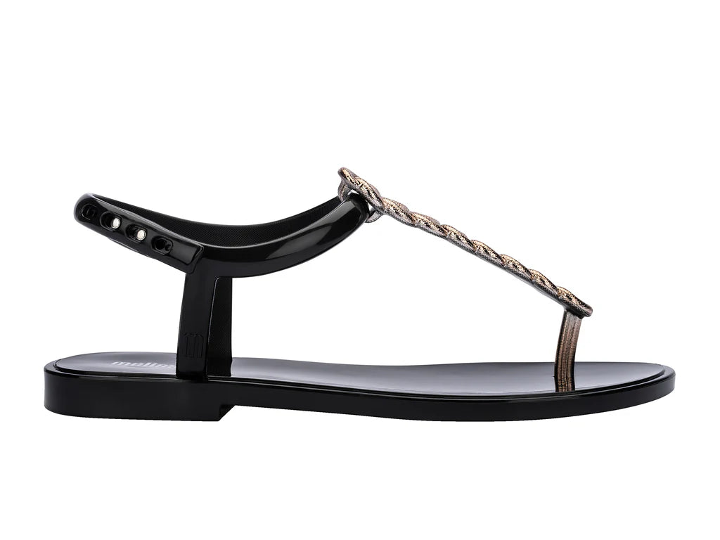 Sandalias Melissa Negro para Mujer