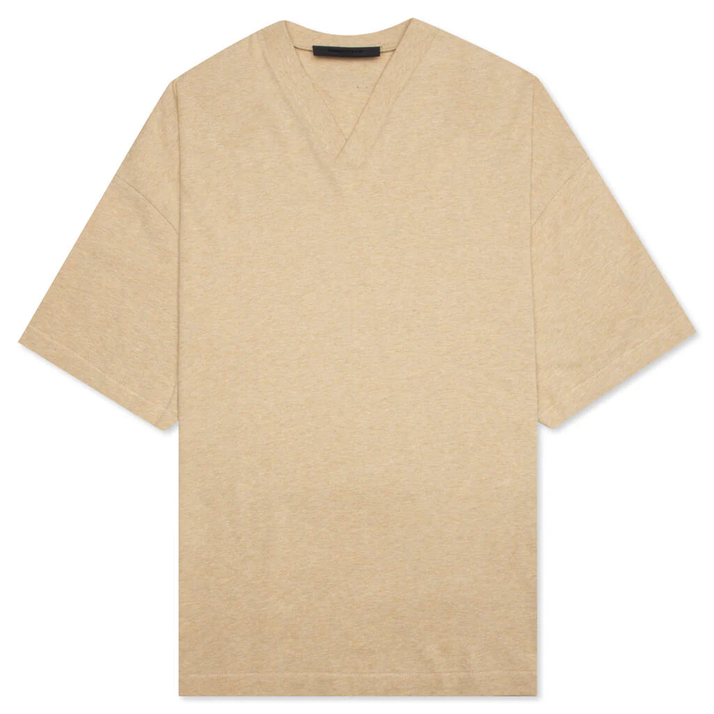 Essentials V Neck Gold Heather