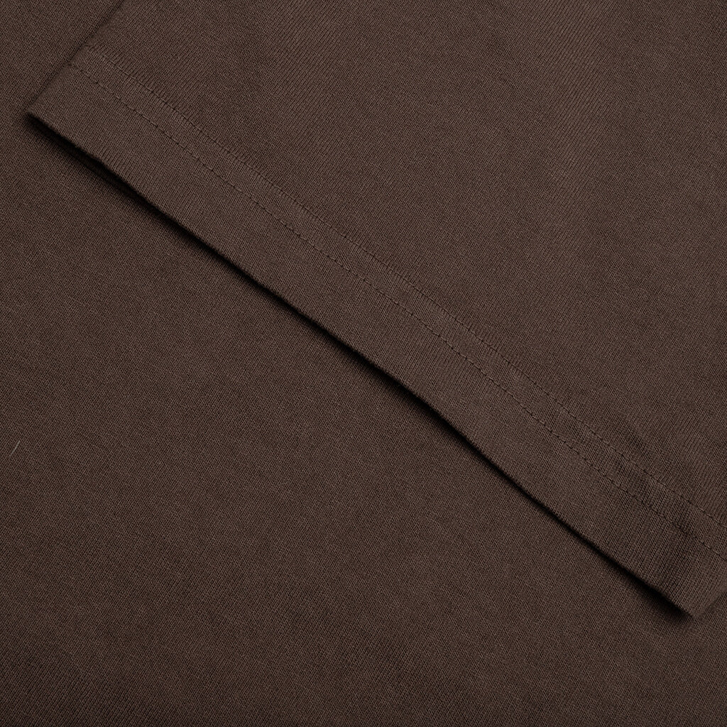 Feature x Wynn Logo Lock Up Tee Bitter Chocolate