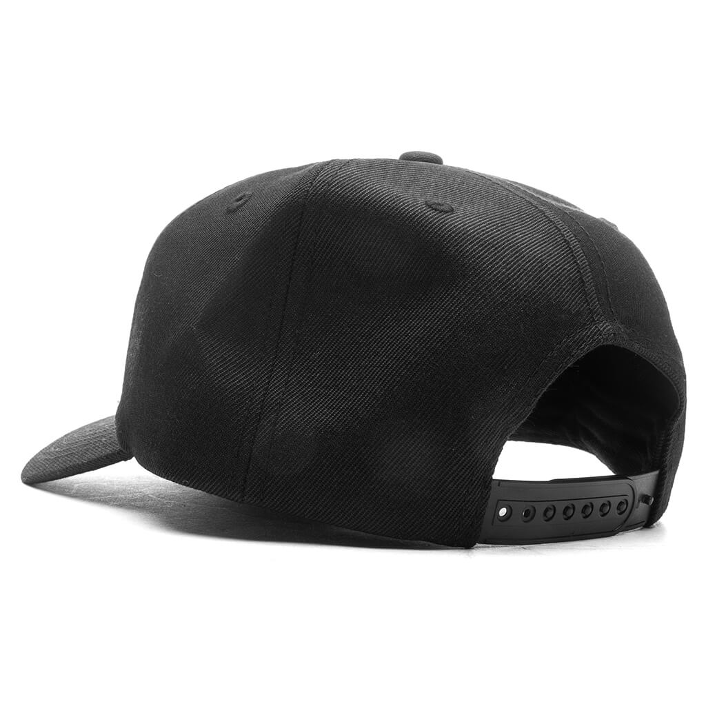 Records Snapback Black