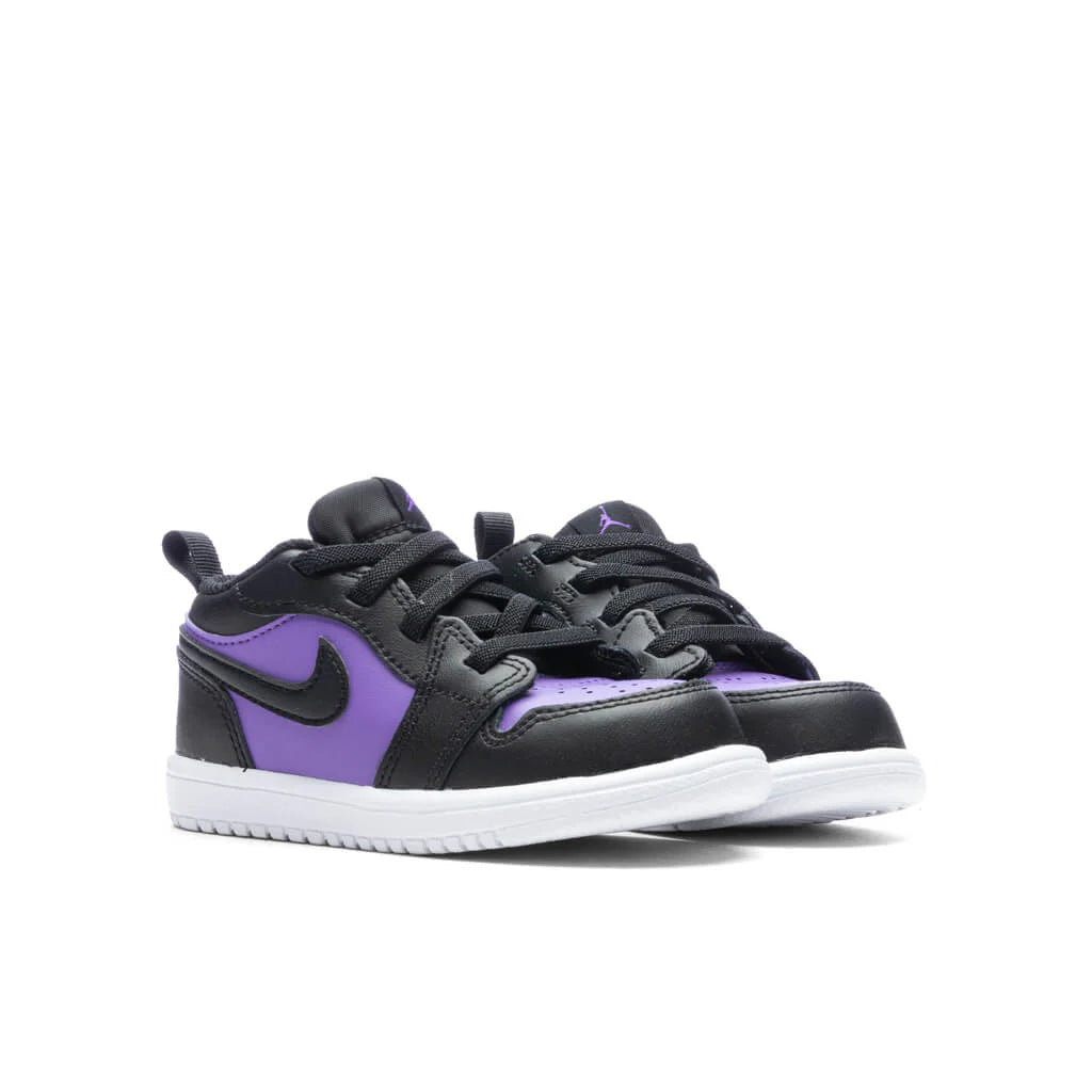 Jordan 1 Low Alt TD Purple Venom Black White