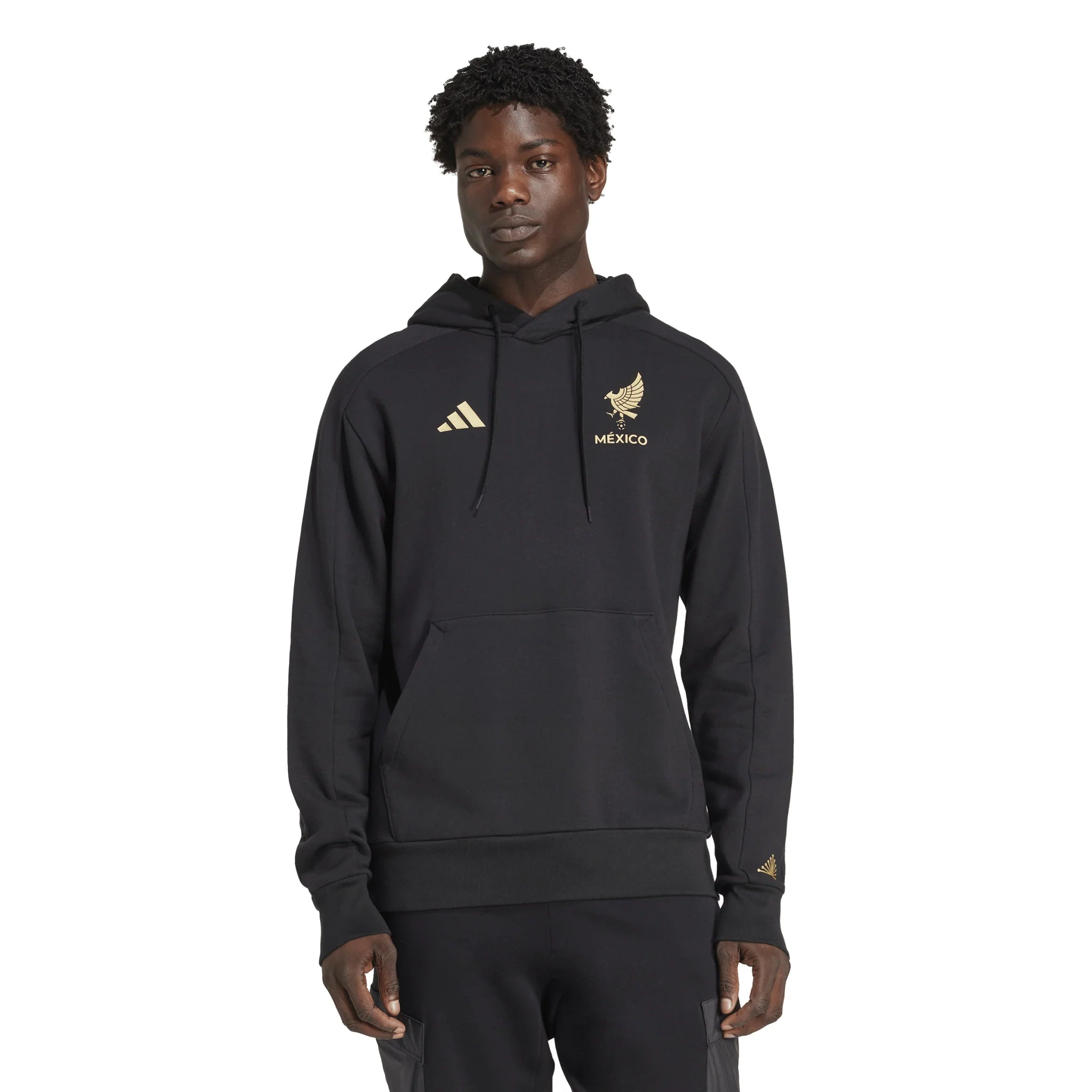 Mexico Gold DNA Hoodie Black
