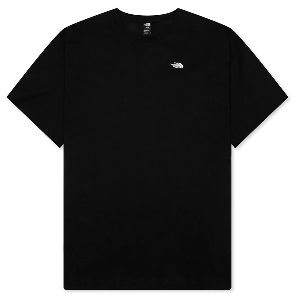 Essential Simple Dome Oversized S S Tee Black