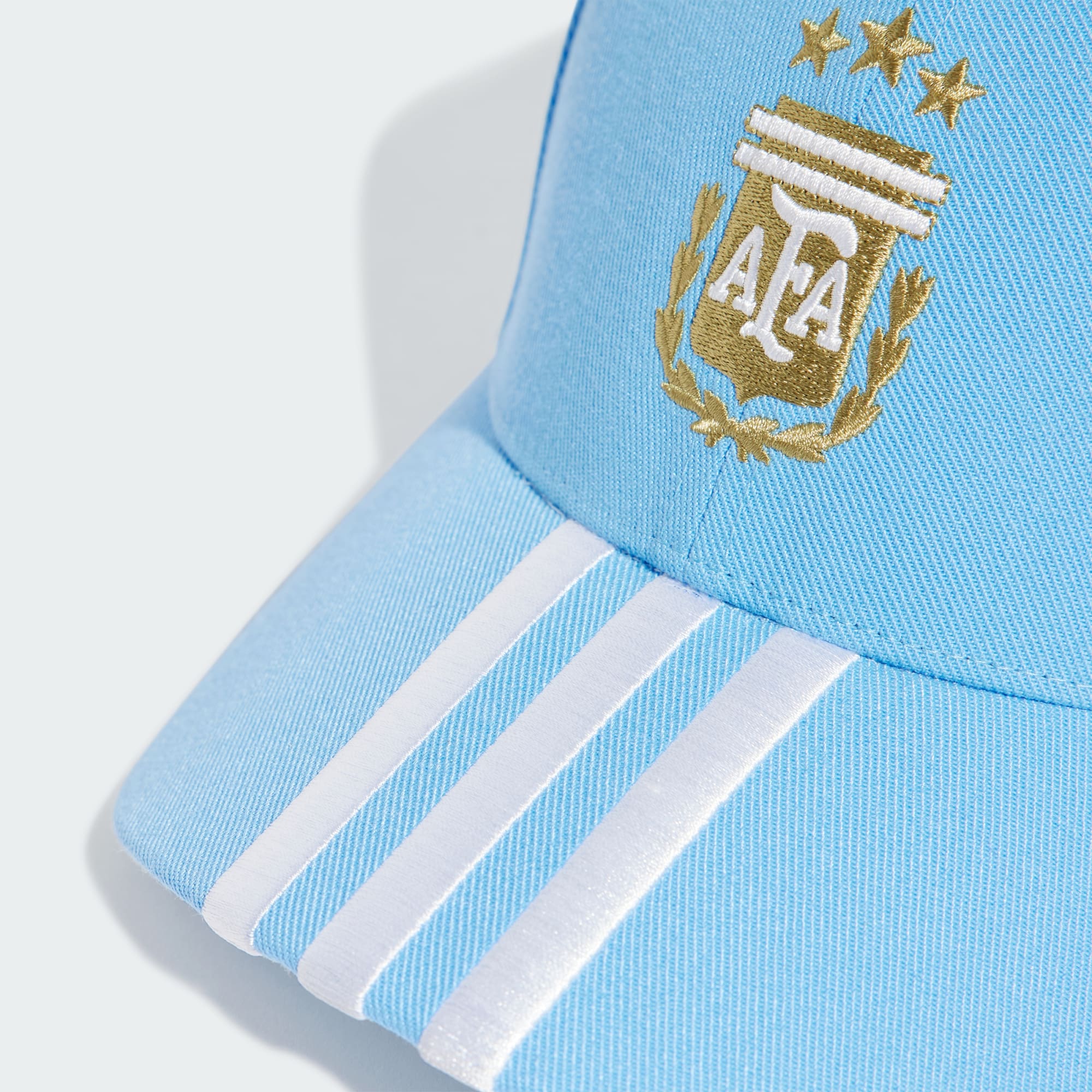 adidas Argentina Baseball Cap Blue Burst White Dark Football Gold