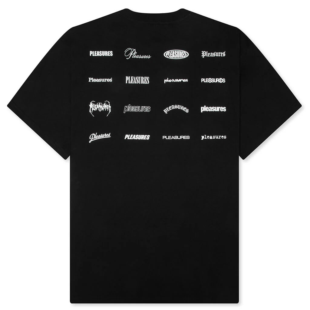 Wordmark T Shirt Black