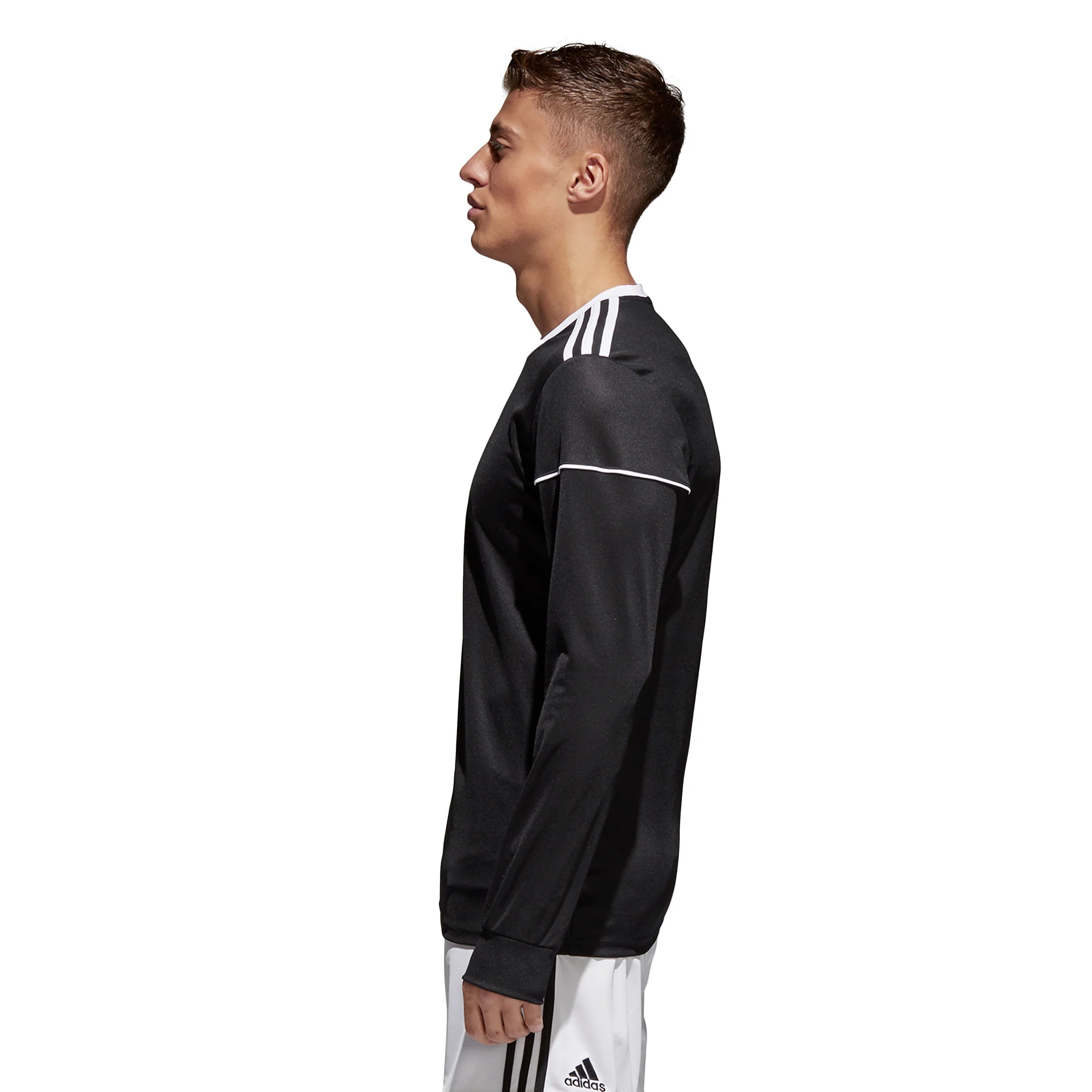 adidas Squad 17 Jersey LS Black White