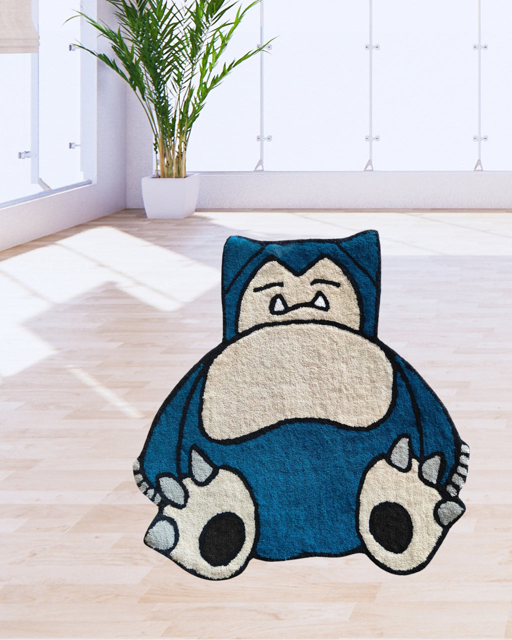 Snorlax Snooze Hand Tufted Rug