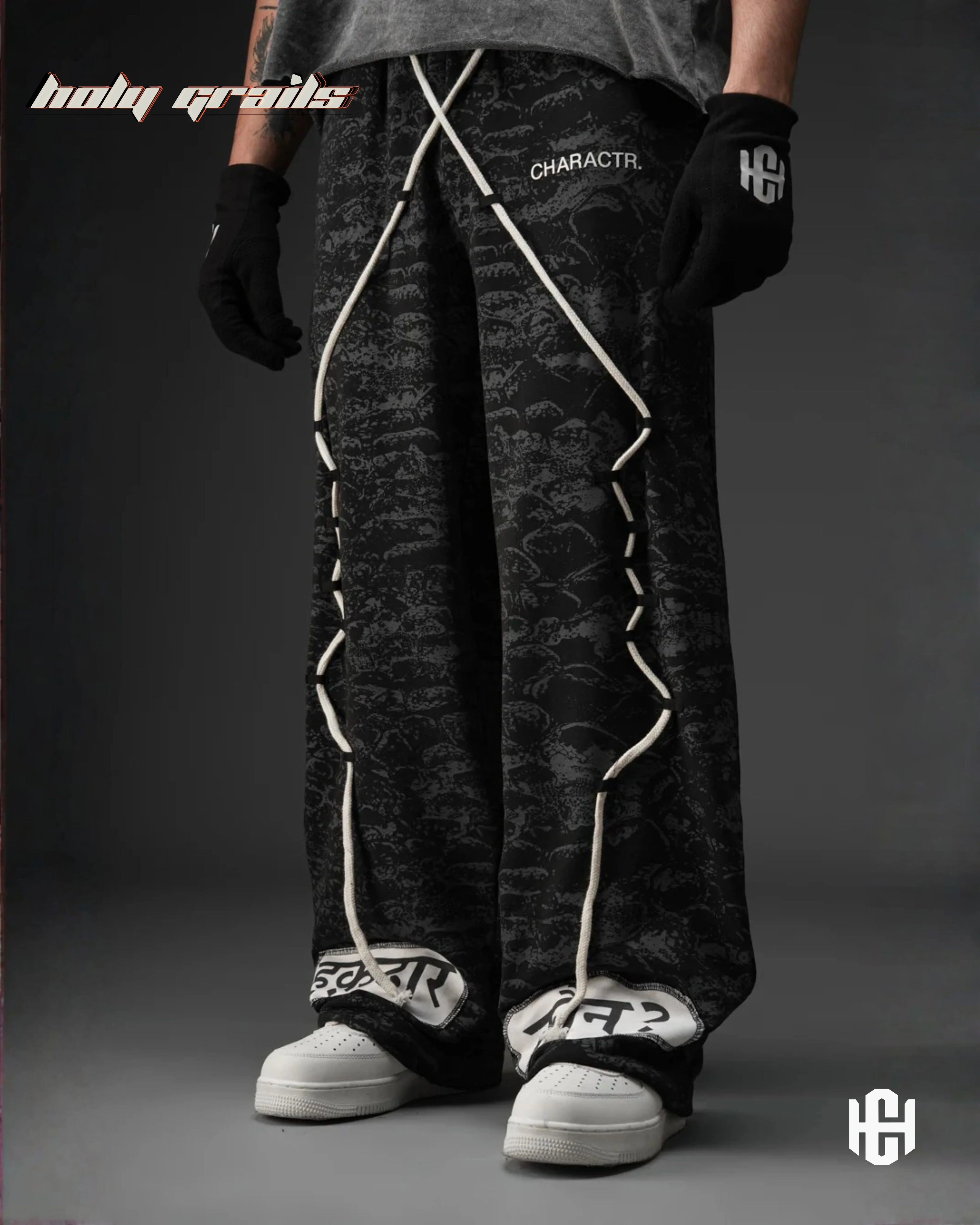 Manushya Karam Black Pants HG x Charactr