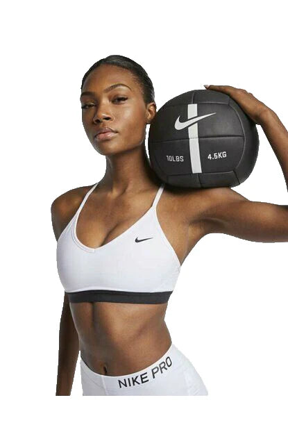 Nike Womens Light Support Padded Sports Bra White
