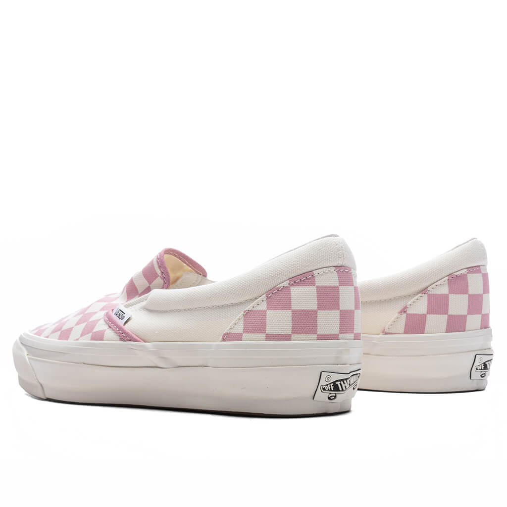 Premium Classic Slip On 98 Checkerboard Pink