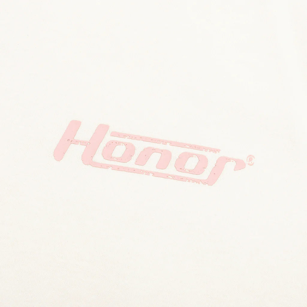 Honor Globe Logo Tee Cream