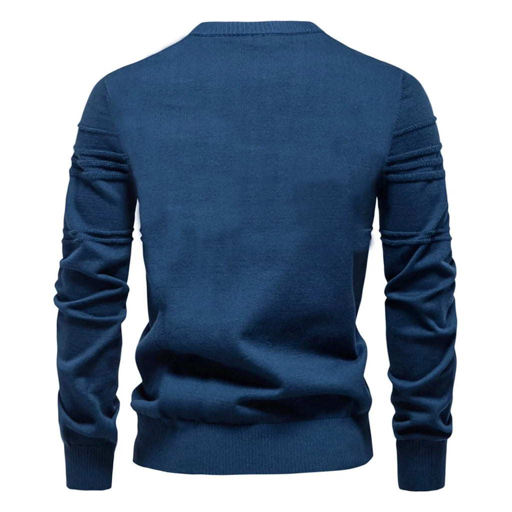 Mens Crew Neck Knit Sweater