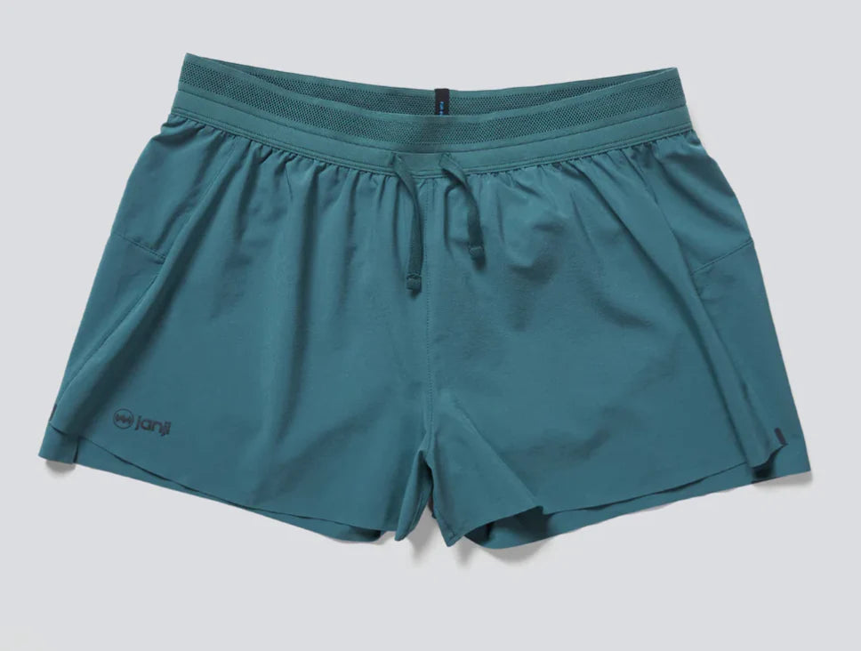 Womens Janji 3AFO Middle Shorts