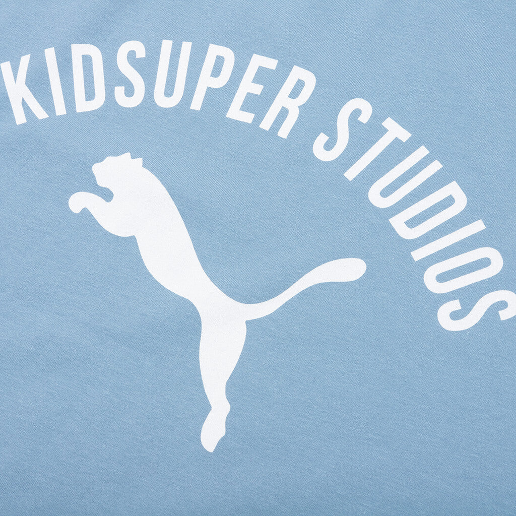 Puma x KidSuper Ringer Tee Cool Blue