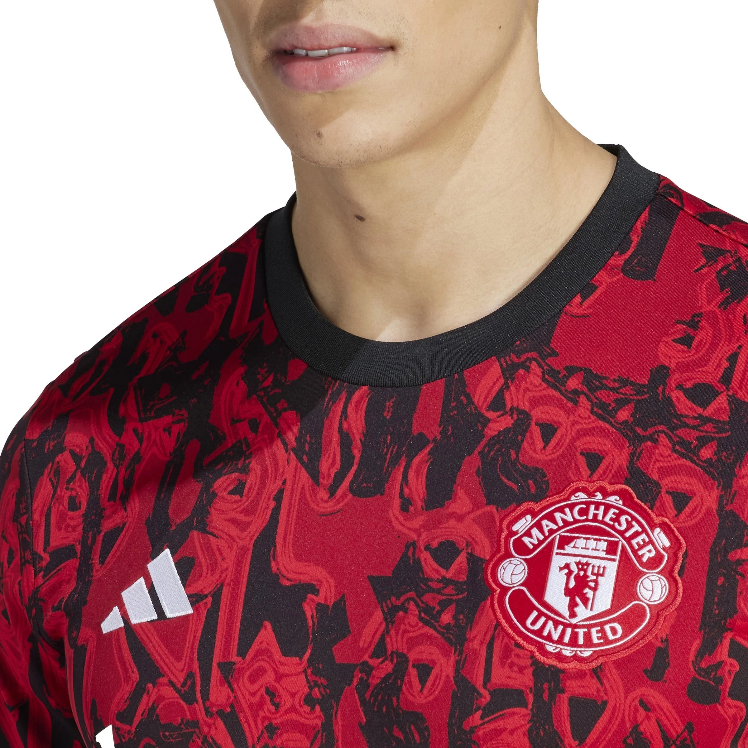 adidas Manchester United 23 24 Pre Match Shirt