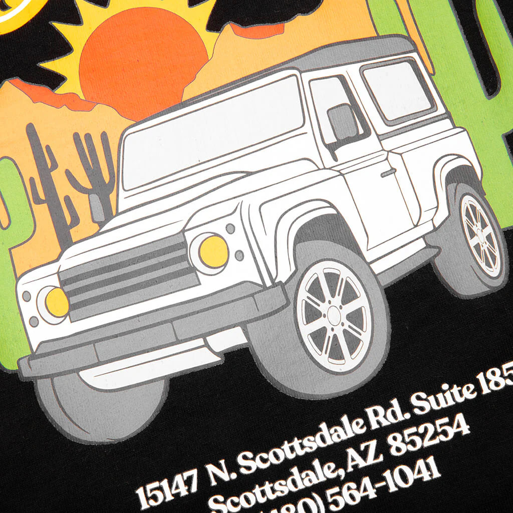 Kids Scottrover S S Tee Black
