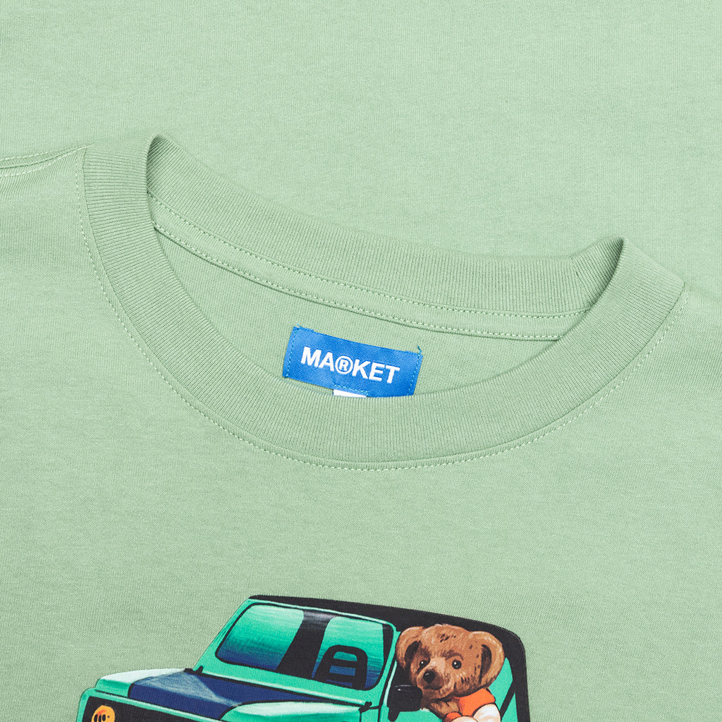 4X4 Bear T Shirt Basil