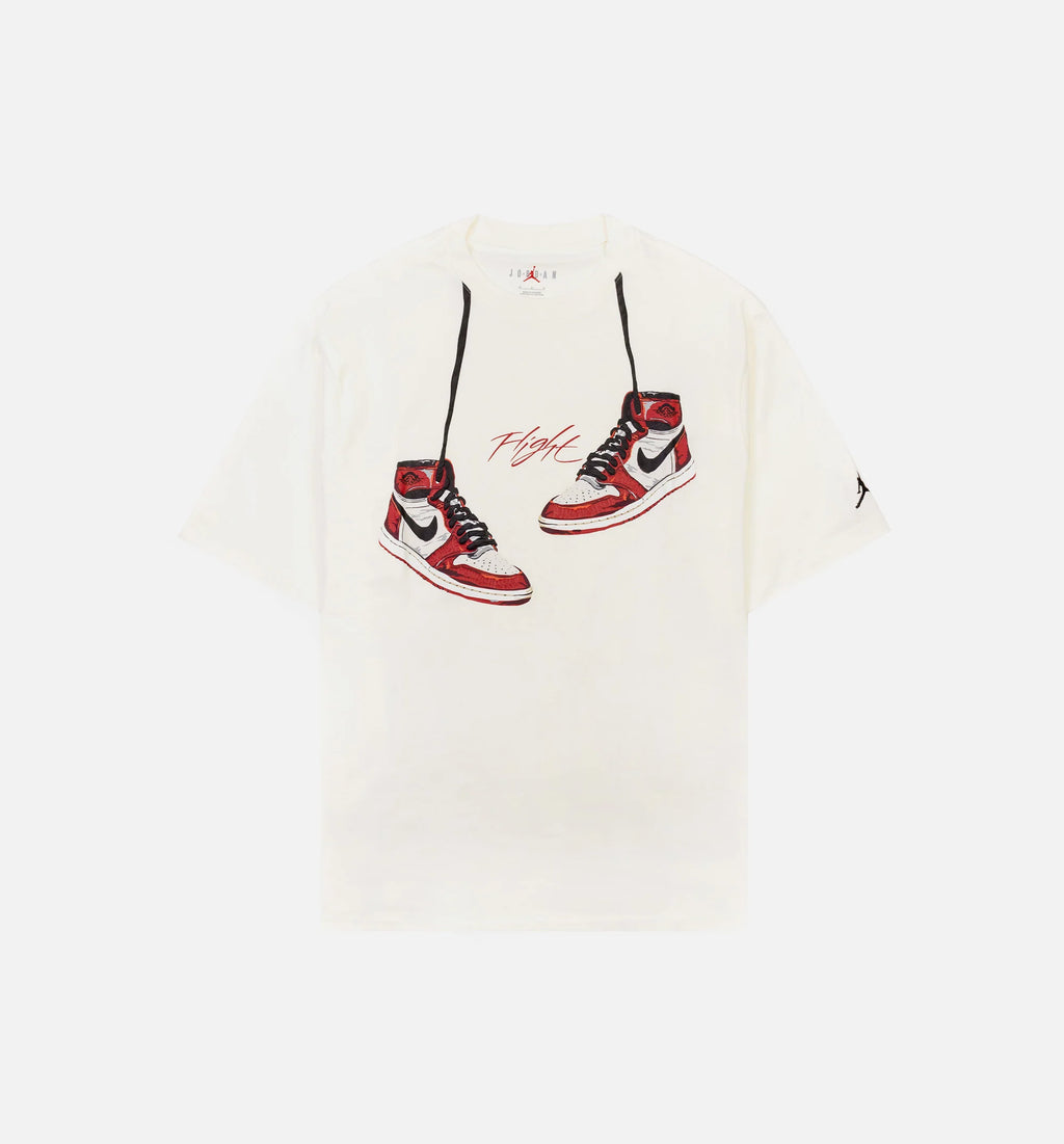 1985 Lost and Found Mens Short Sleeve Shirt White