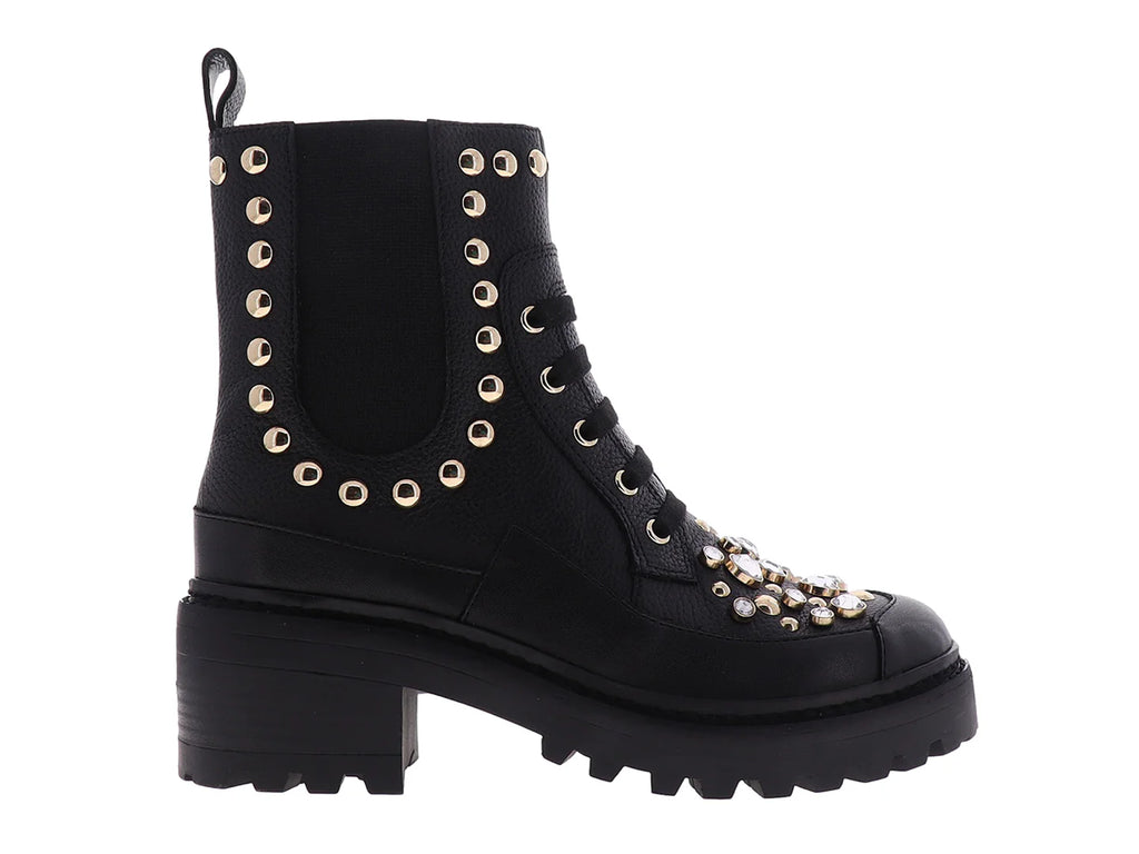 Botines Combat Karl Lagerfeld Negro para Mujer