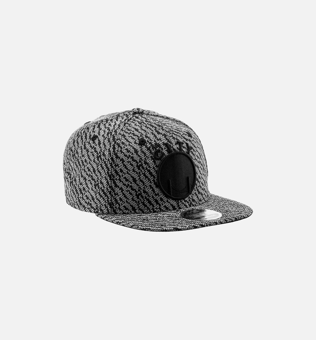 Golden State Warriors NBA Snapback Mens Black Light Grey