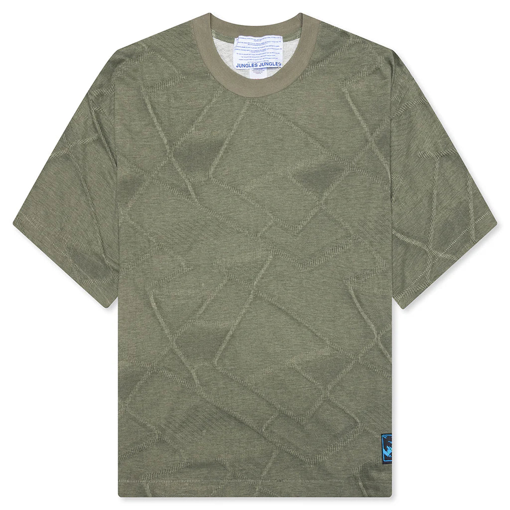 Textured Tee Green