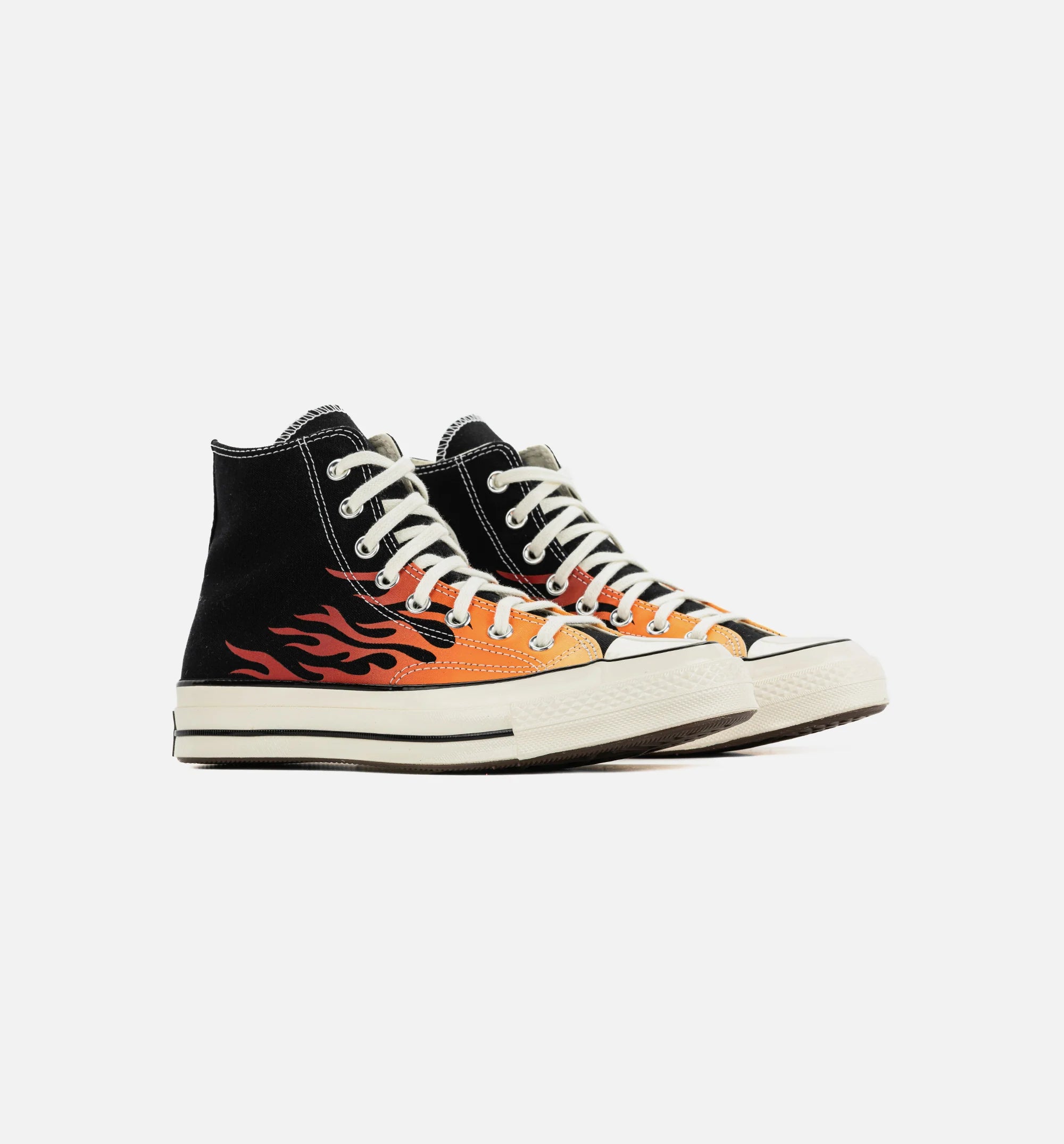 Chuck 70 High Top Fire Mens Lifestyle Shoe Black Red Yellow