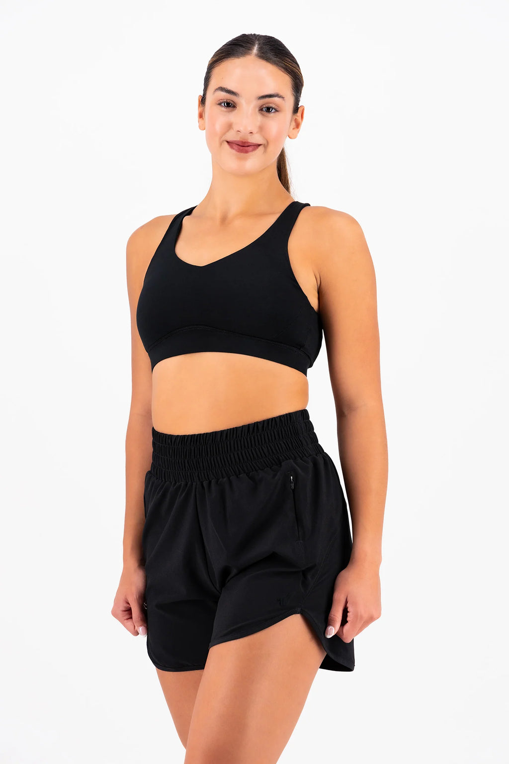 V Neck Sports Bra
